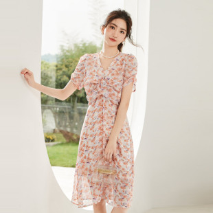 V领手提袋同款 系列定制款 花连衣裙 田园茶歇 VICTORIA&VERA