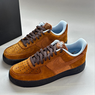 IB4617 耐克Nike 1空军一号巧克力小麦低帮运动板鞋 Force 222 Air