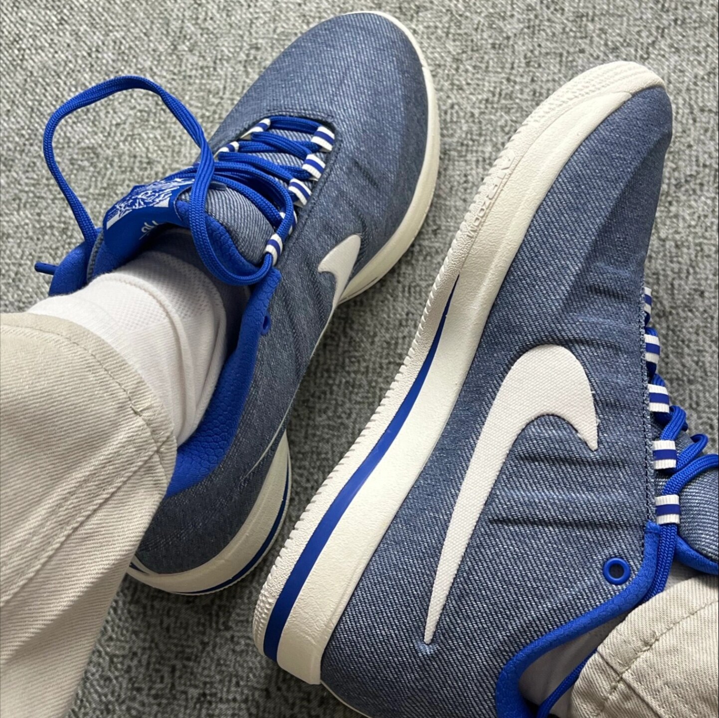 耐克Nike Book 2 EP 布克2代丹宁牛仔复古缓震篮球鞋 IB6688-900