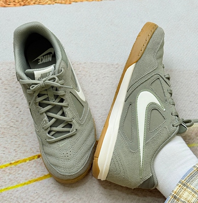 耐克Nike Gato男女麂皮翻毛皮复古轻便百搭低帮休闲鞋 HQ6020-301
