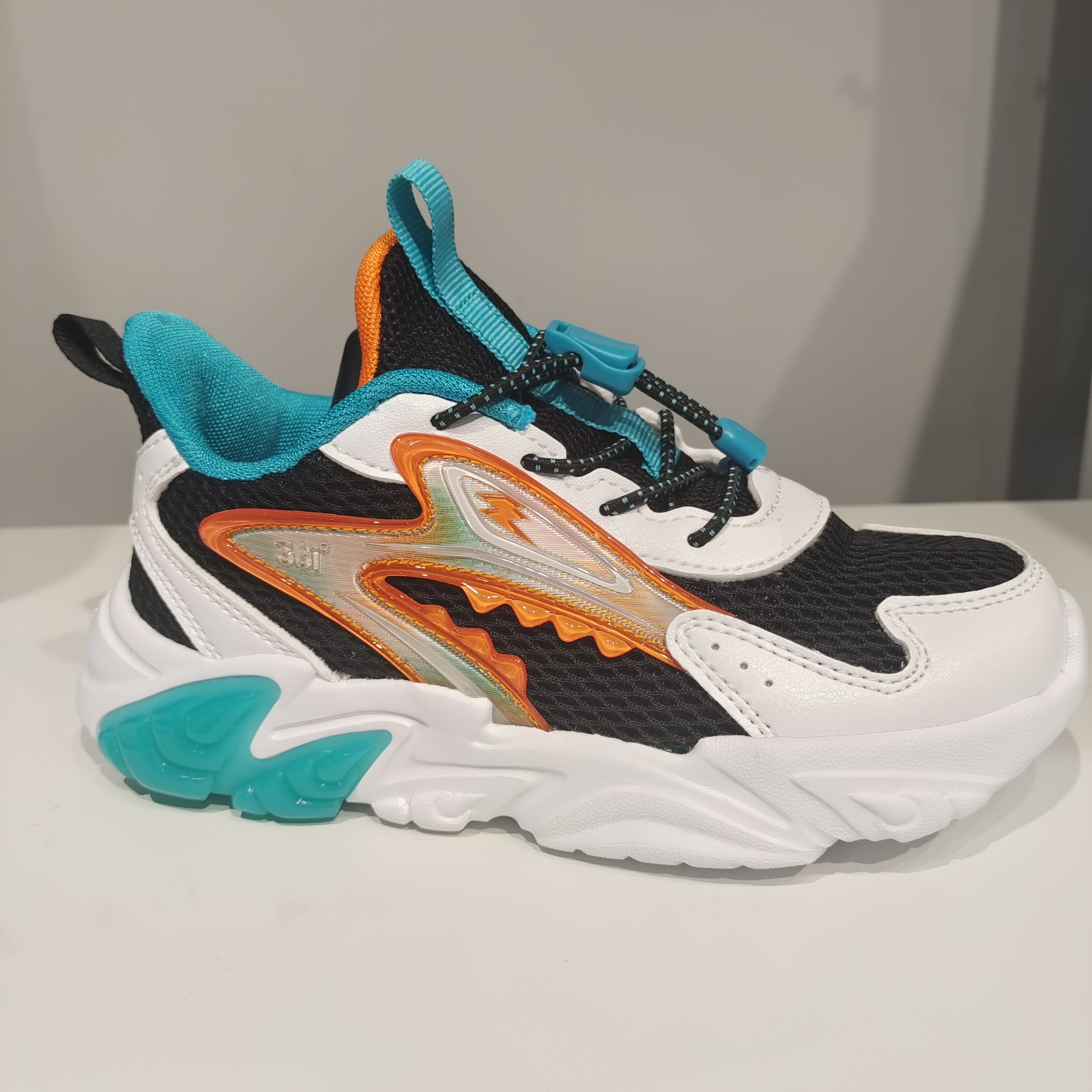 夏季休闲鞋361透气不系带男童