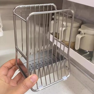 不锈钢筷子篓防霉沥水台面家用特别好看的筷子筒收纳桶高颜值新款