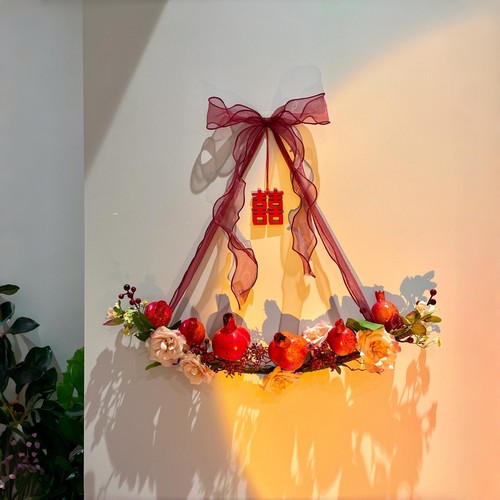 后悔结完婚才发现这个石榴花挂件