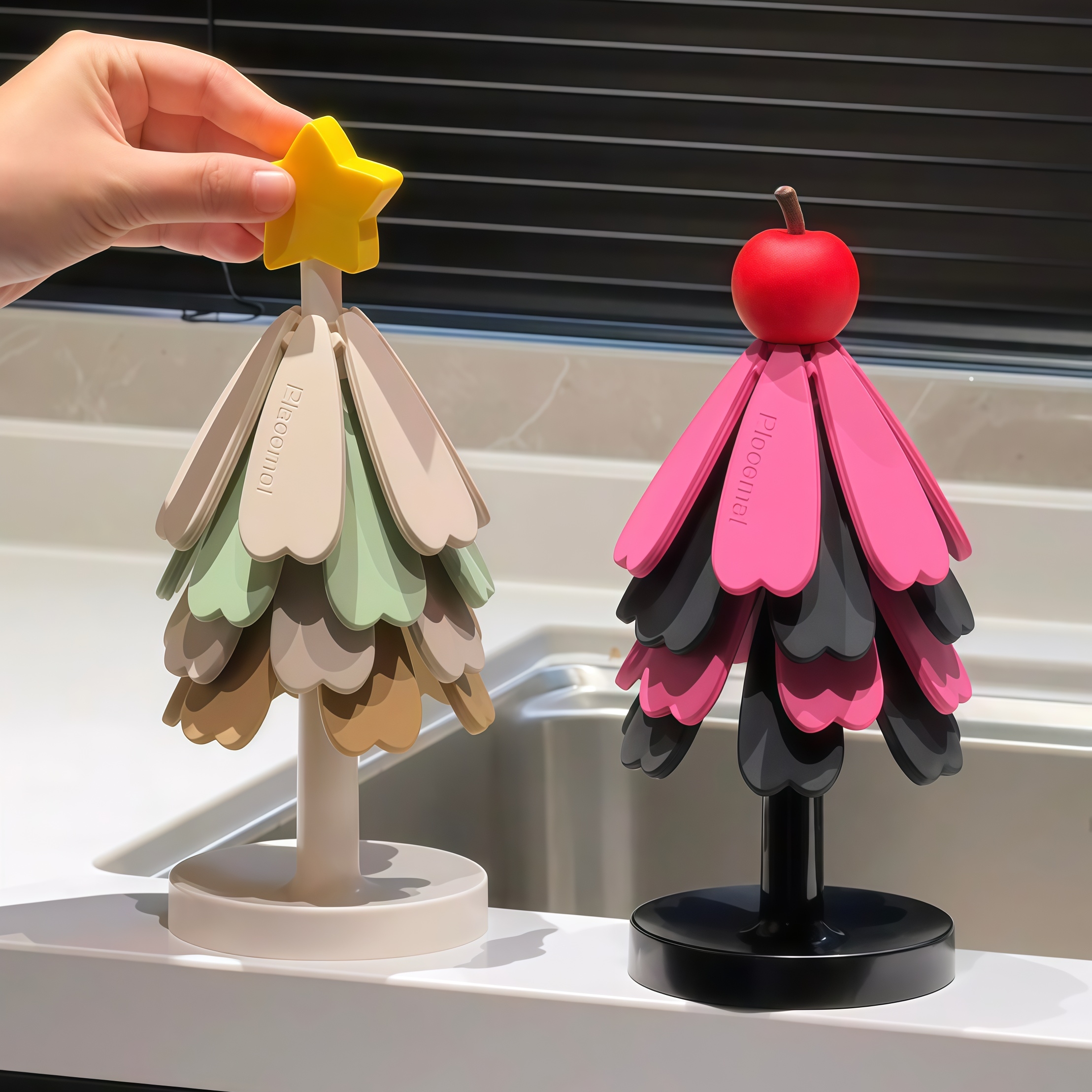 圣诞树隔热垫好看又好用！