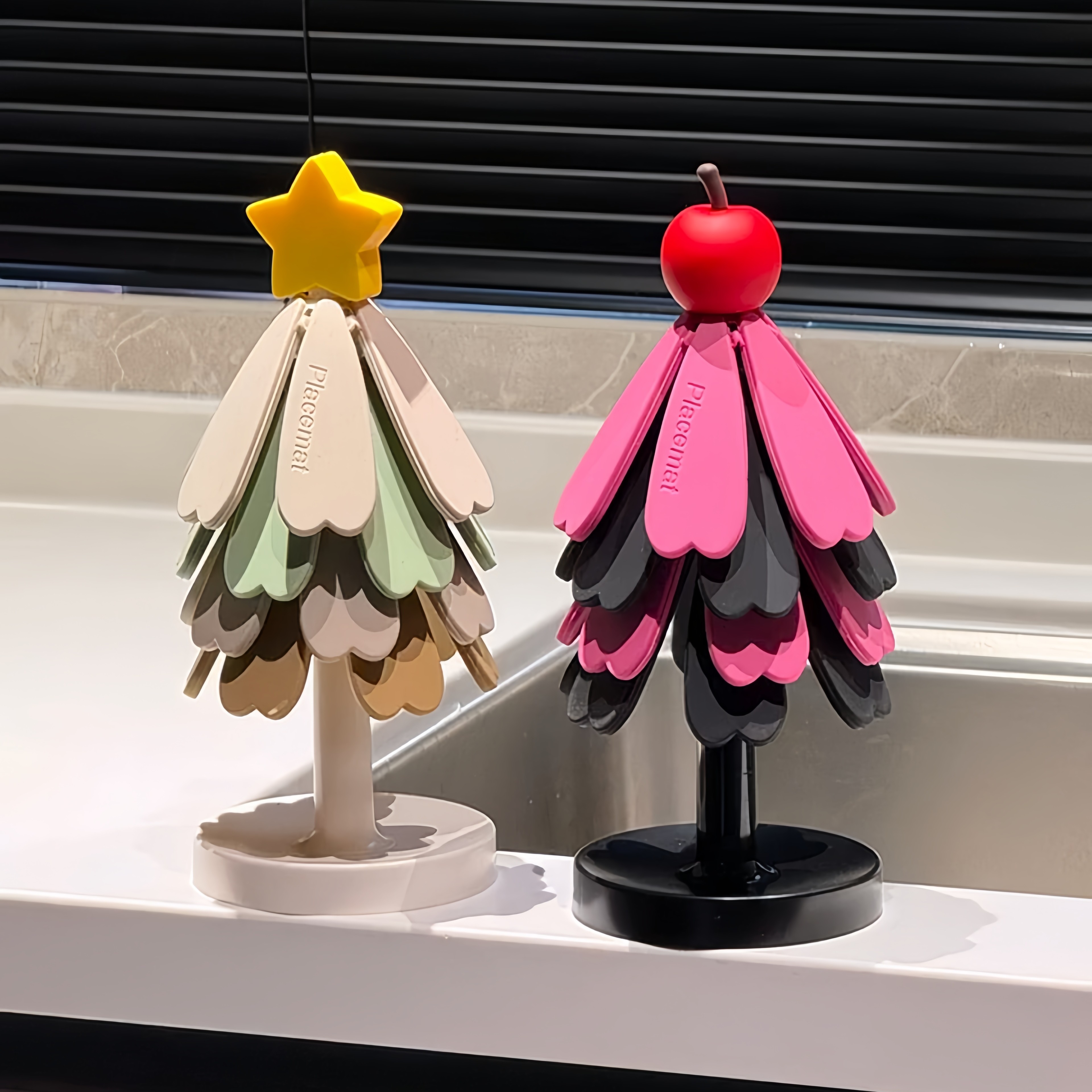 圣诞树隔热垫硅胶耐高温防烫砂锅盘子碗餐桌防烫垫家用2025新款,餐饮具,餐垫,淘宝优惠券,粉丝福利购,淘宝优惠卷