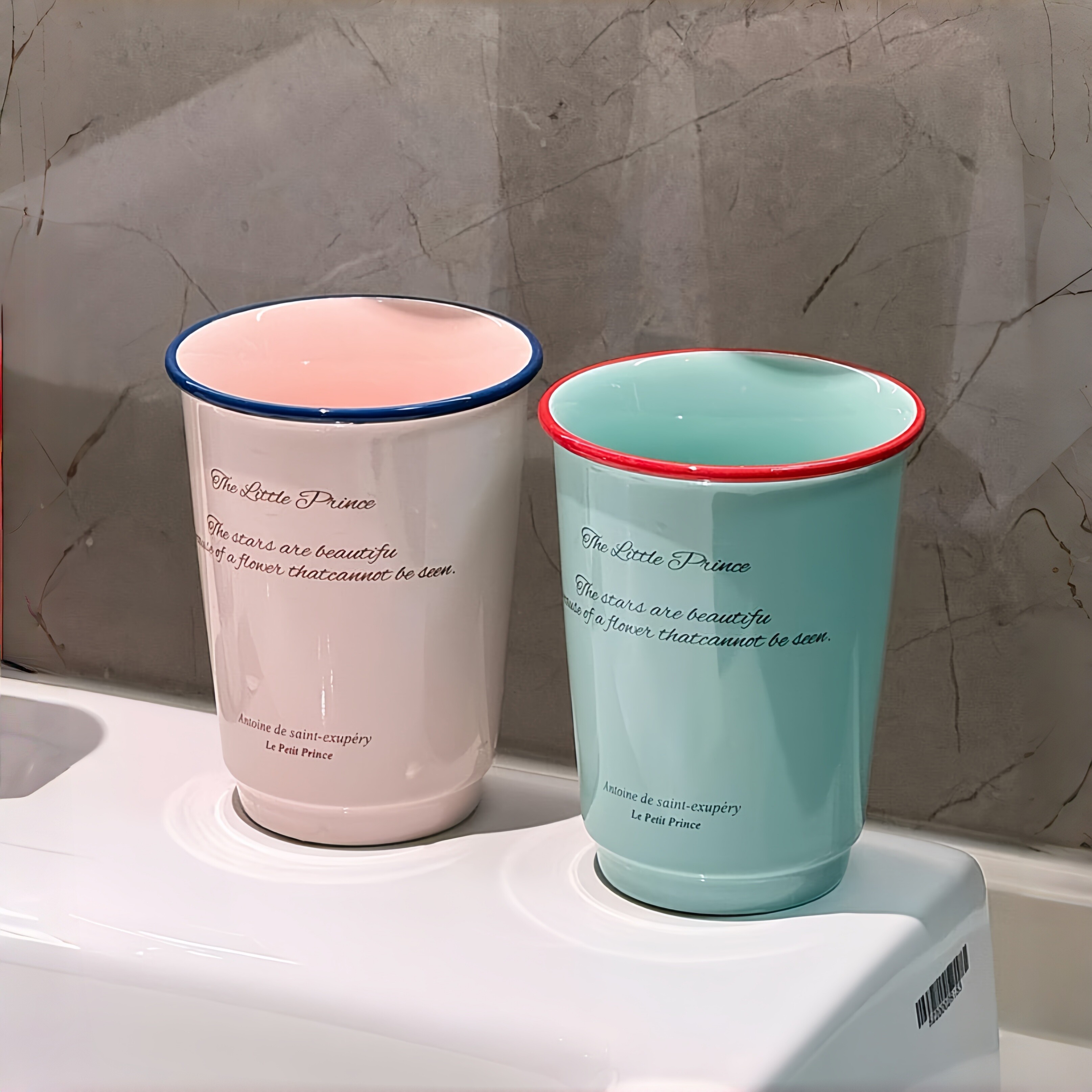 陶瓷刷牙漱口杯牙缸家用卫生间防霉抗菌情侣多巴胺高颜值2025新款,家庭/个人清洁工具,洗漱杯,淘宝优惠券,粉丝福利购,淘宝优惠卷