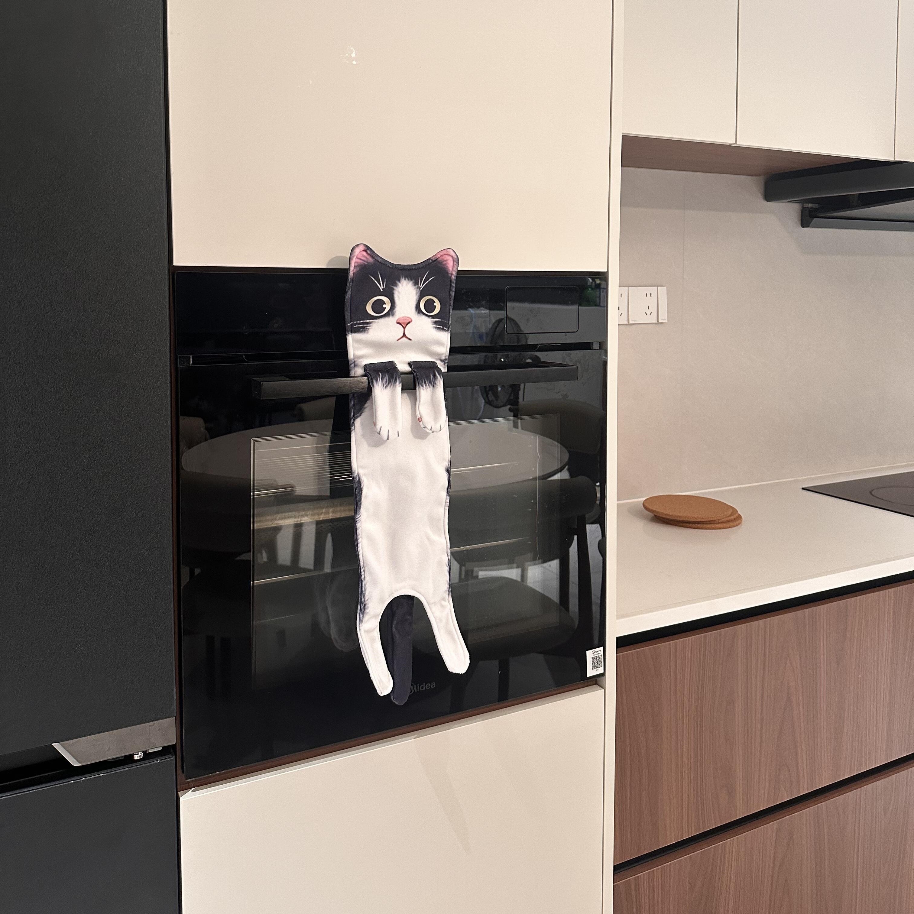 厨房篇丨猫咪擦手巾挂式可爱毛巾厨房卫生间不掉毛超强吸水,家庭/个人清洁工具,厨房擦手巾,淘宝优惠券,粉丝福利购,淘宝优惠卷