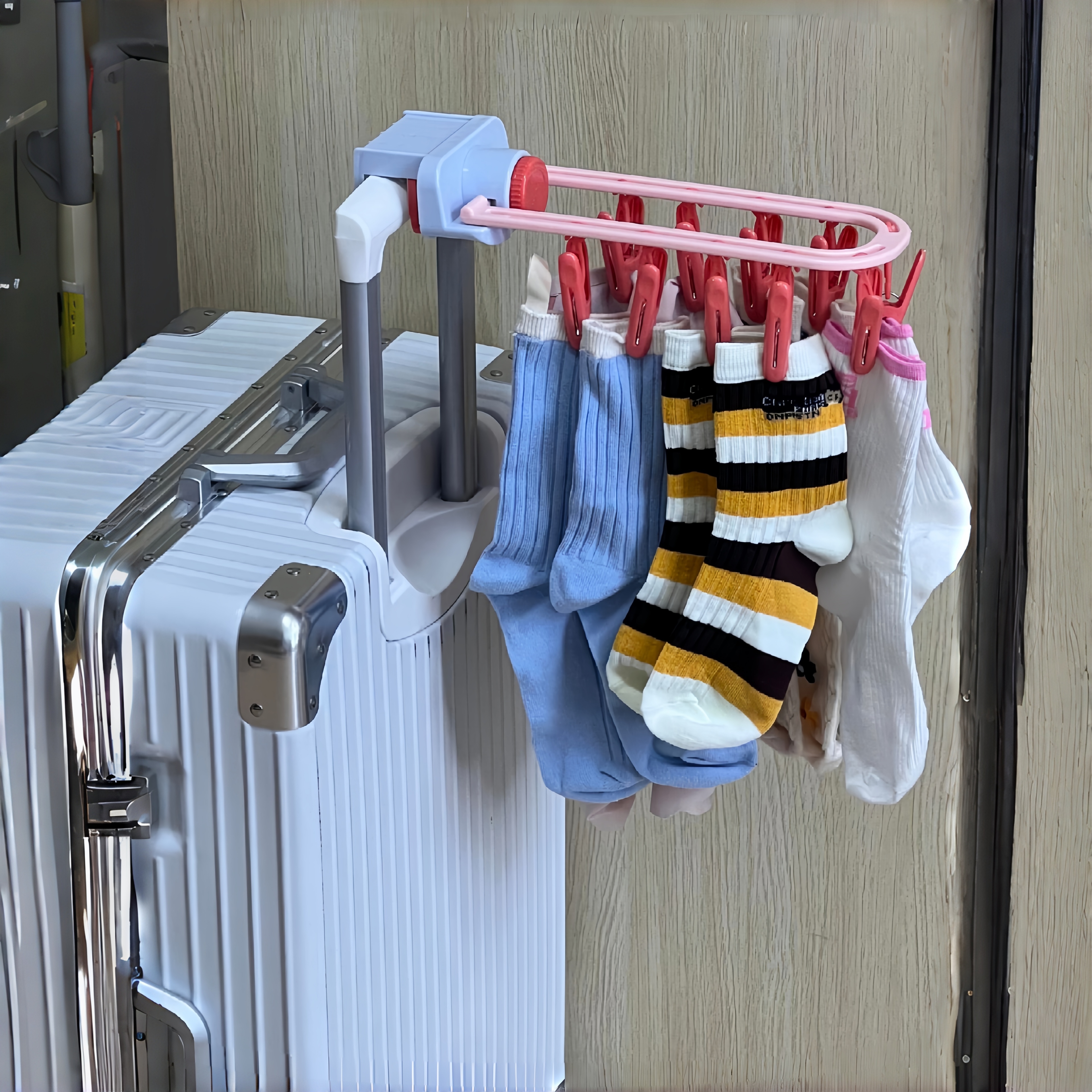 怎么会有这么好的袜子晾架～