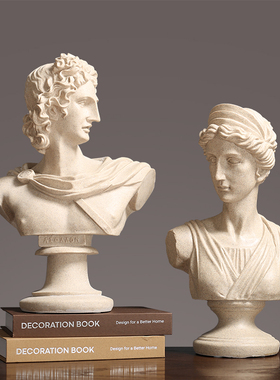 速发客式大卫人物雕像模型摆件家居办公室美厅创意装饰术艺品素描