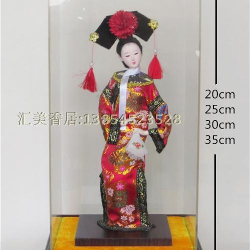 速发防克力亚尘罩/雕花座透明工艺包摆件罩子/礼品品装面塑软陶佛