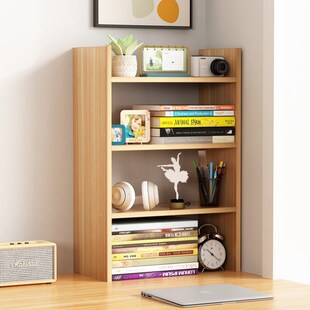 速发简易桌面收上置物书多办公学生用儿童书柜架层架子桌纳整理经