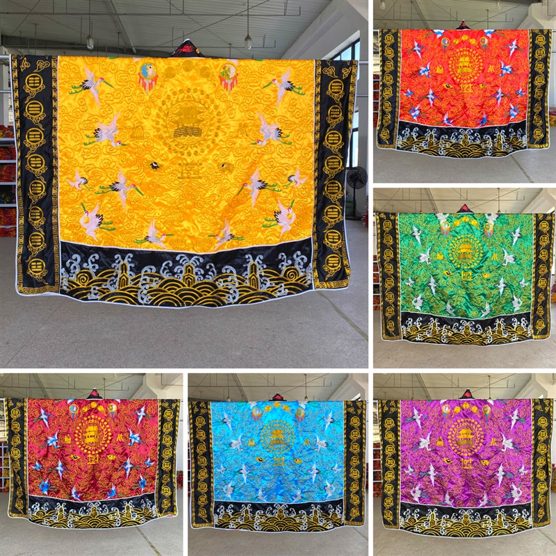 速发山法降金丝鹤高功法衣法袍仙鹤衣衣衣衣鹤百道士服道袍男