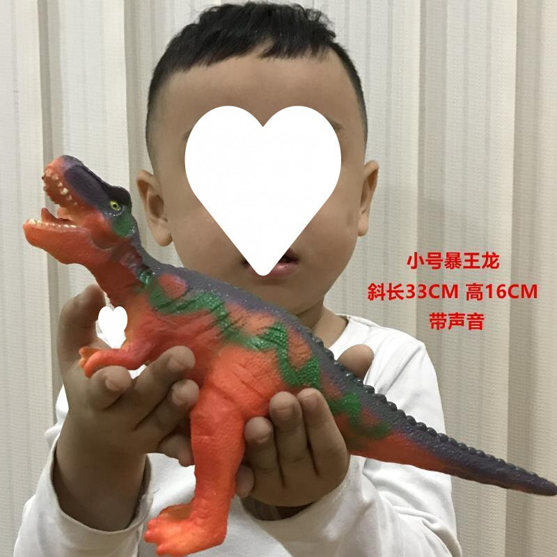 现货速发恐龙玩具软胶仿真动物霸王龙儿童男孩塑胶软大号侏罗纪模
