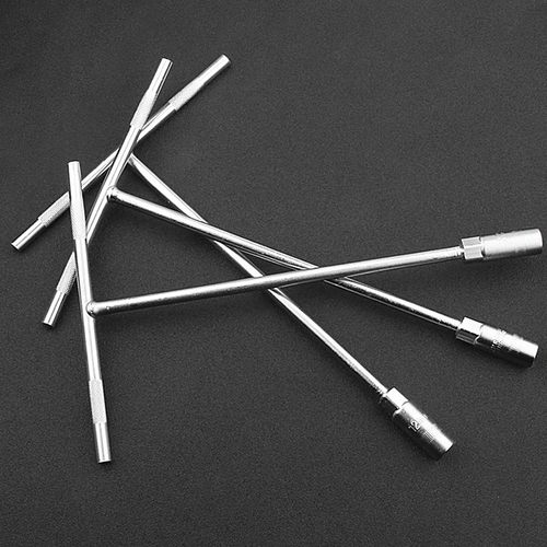 速发7号套筒扳手8厘套筒长字易头t型m10简套加长型丁柄工具加力杆