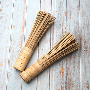 速发陈丝竹锅刷刷竹子老式环保竹枝炊帚筅帚刷锅厨房大饭店用