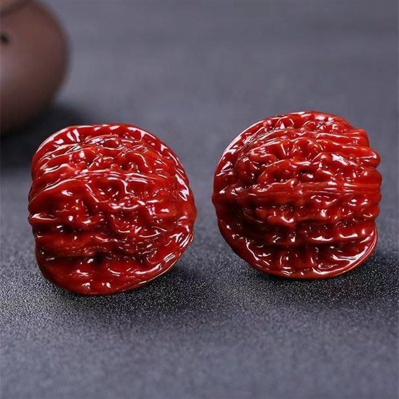 速发机刷包桃文玩核浆手浆件四座楼官帽狮子头核桃包把玉化球