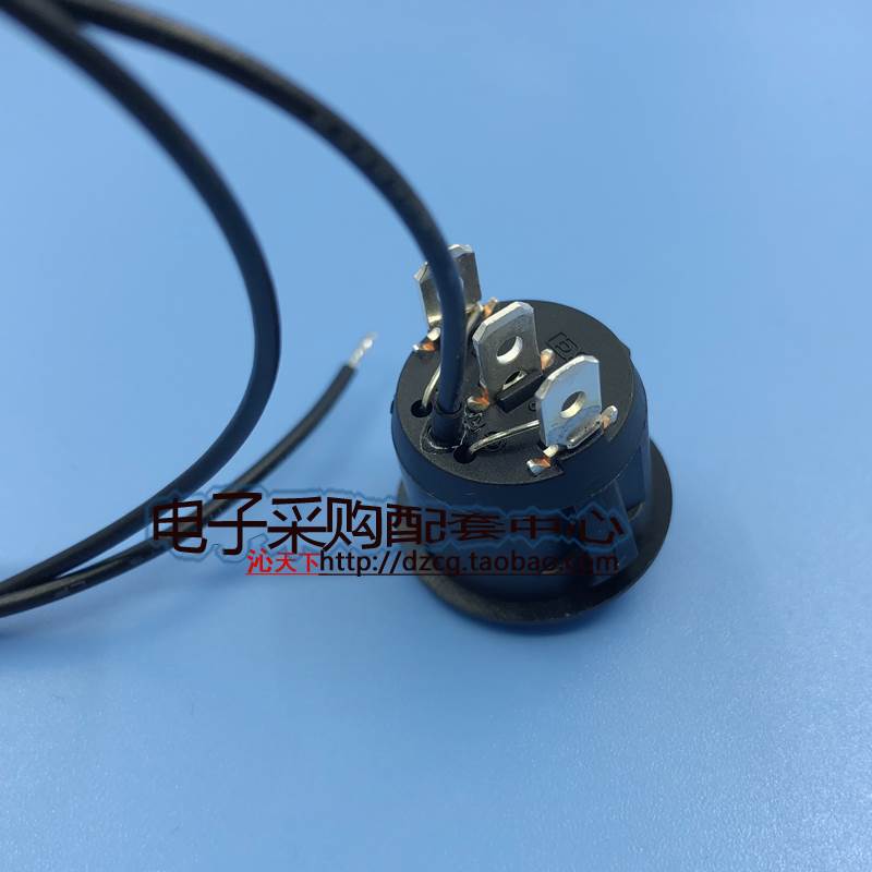 速发12V加热开关改热汽车开关带指示装 电加灯垫开关坐垫开关