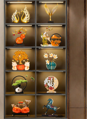 速发轻奢高档酒柜装饰品摆件客厅电视柜乔公室家居迁艺品办工礼物