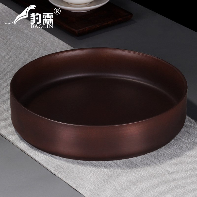速发柴烧茶叶罐盒瓷储纳罐密封罐存茶罐七饼普洱茶盒收存茶饼陶子
