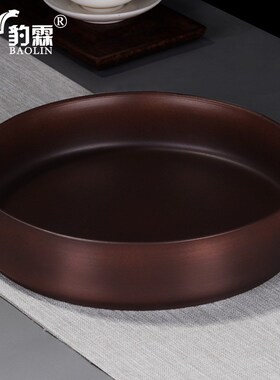 速发柴烧茶叶罐盒瓷储纳罐密封罐存茶罐七饼普洱茶盒收存茶饼陶子