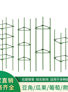 花架爬藤架花盆支架托架庭院植物包塑钢管厚葡萄架爬藤架子花支架