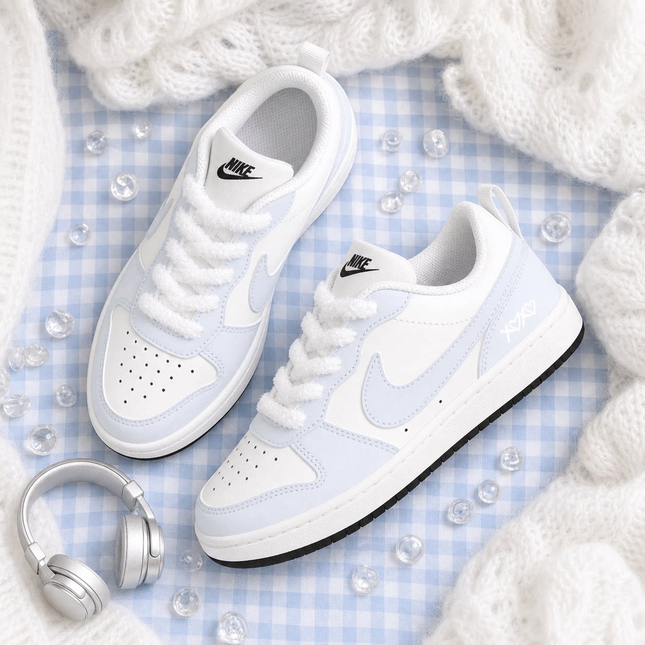 NikeCourtBorough小空军板鞋
