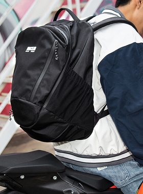 Mackar摩托车骑行背包男生户外防水大容量双肩包女机车头盔包全盔