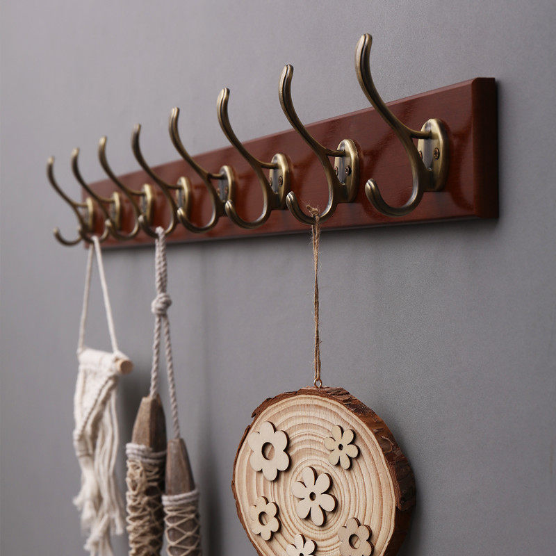 挂衣架壁挂墙上入户客厅轻奢卧室挂衣钩门后玄关衣柜排钩衣服挂钩