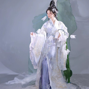 新款汉服【树】改良汉服女 重工刺绣汉元素 战国袍仙气套装秋冬款