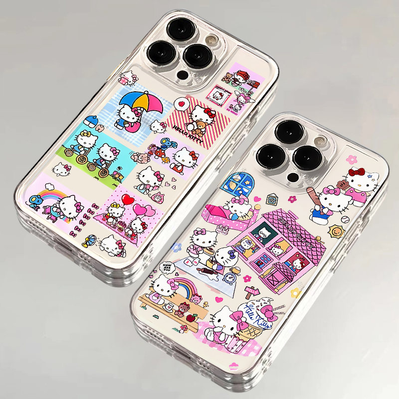梦幻kt小屋适用苹果16手机壳iphone15promax套14131211华为nova14荣耀新款oppo一加13t小米iqoo红米vivos30