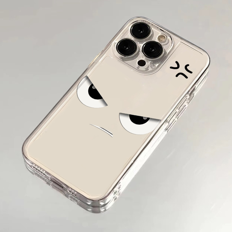 凶凶表情手机壳苹果13华为mate60我很凶的iPhone15Promax小米14搞怪vivo恶搞OPPO简约12表情包40周边11适用30