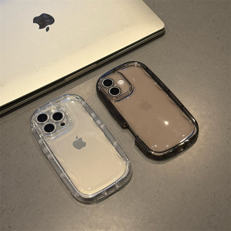 苹果17ins风简约肥皂气垫情侣款