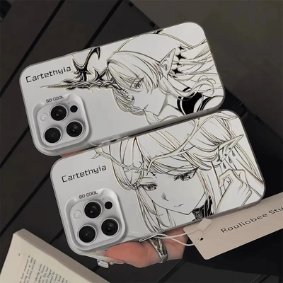 全机型线条卡提希娅动漫手机壳