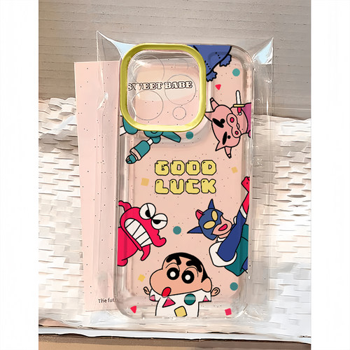 全机型可爱蜡笔小新透明硅胶软壳