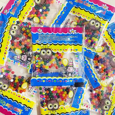 儿童玩水晶球水精灵吸水珠泡