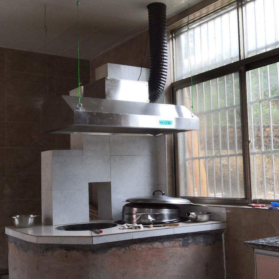 农村柴火灶大吸力抽烟机商用抽油烟机小型饭店家用土灶厨房油烟罩