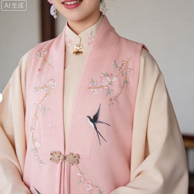 梦回风华明制汉服马面裙套装春款