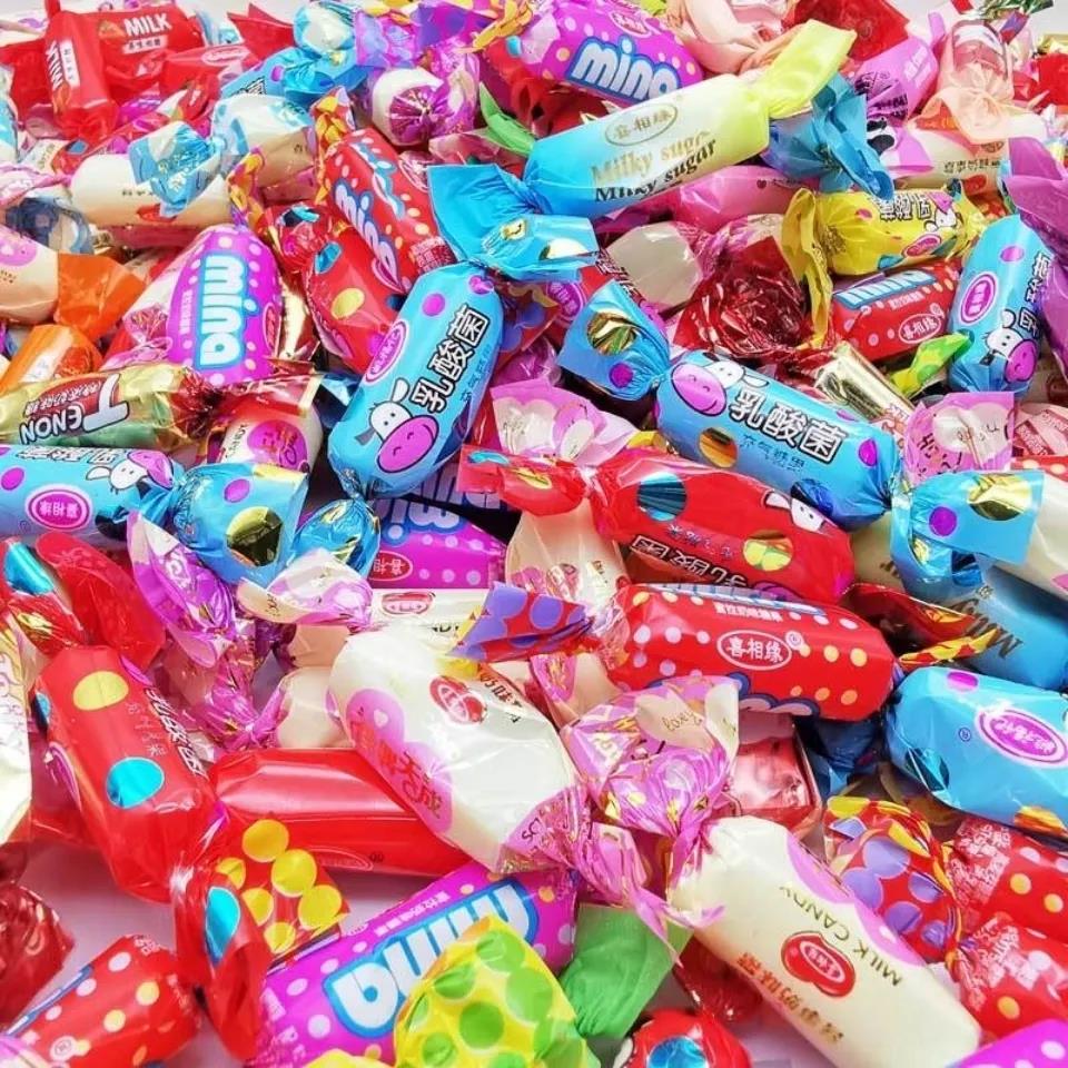 奶糖袋装混合口味糖果万圣节