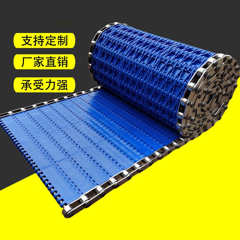 塑料网带可定制食品清洗烘干流水线输送带耐高低温尼龙链板传动带