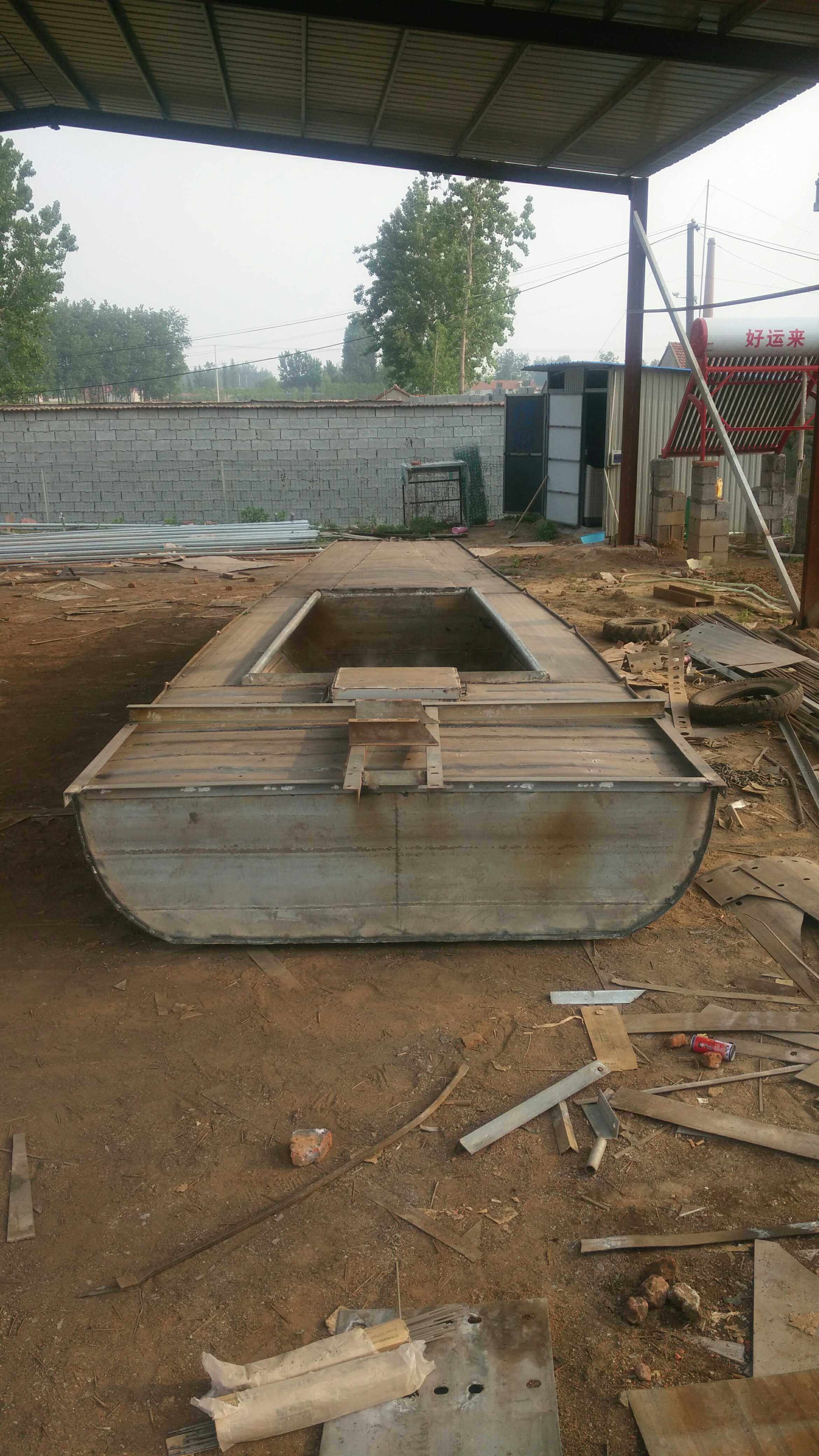 铁皮船镀锌板渔船拖网船施肥船清淤船运输船渔船