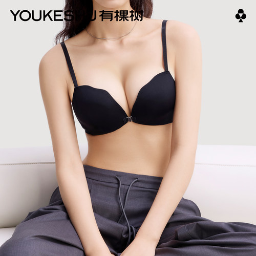 有棵树小胸聚拢无钢圈文胸胸罩
