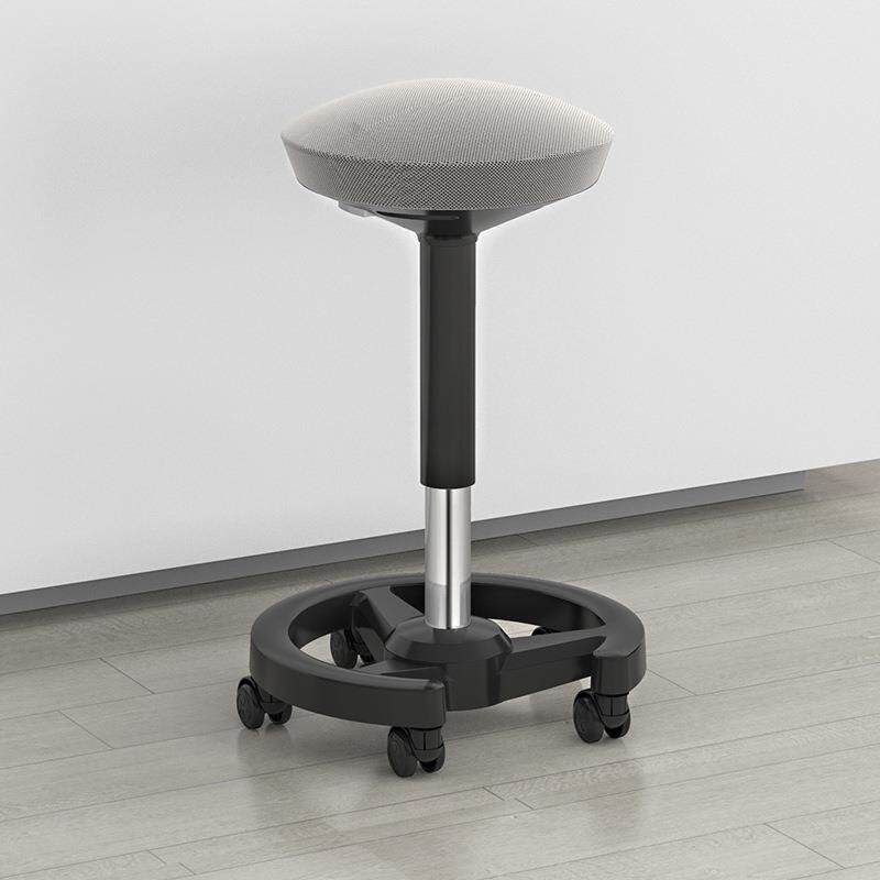 吧台椅家用移动升降圆凳椅人HMF体工学办公美转美椅吧椅容发凳大