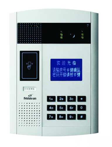 shidean可视对讲主机EC12SLDGK