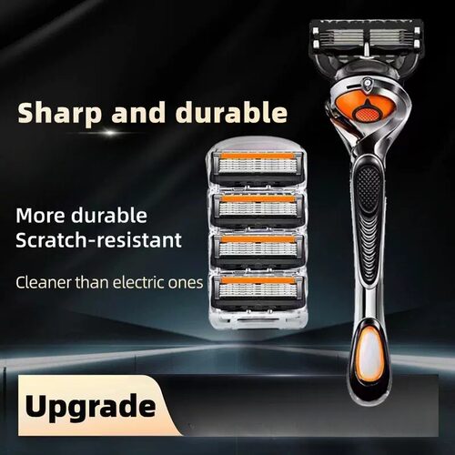 Manual razor razor men's shaving head five layer blade