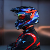 gsb拉力盔xp22摩托车越野头盔男摩旅长途骑行冬季 通用 保暖四季