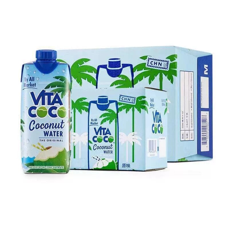 唯他可可椰子水330ml *12盒过节礼品装NFC电解质饮料