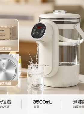 2026新恒温烧水壶家用电热水瓶保温一体电热水壶3.5L全自动饮水机