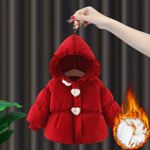 女童棉衣冬季2025新款童装