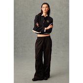 GOODBAI athletic学院logo刺绣撞色假两件西服