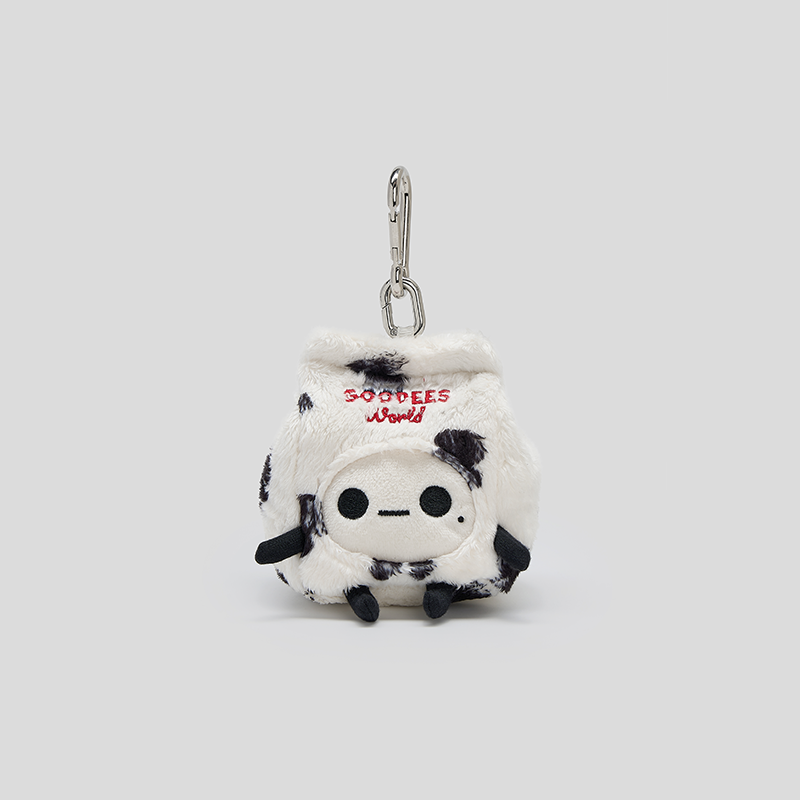 GOODBAI GOODEES牛奶盒毛绒玩偶钥匙扣